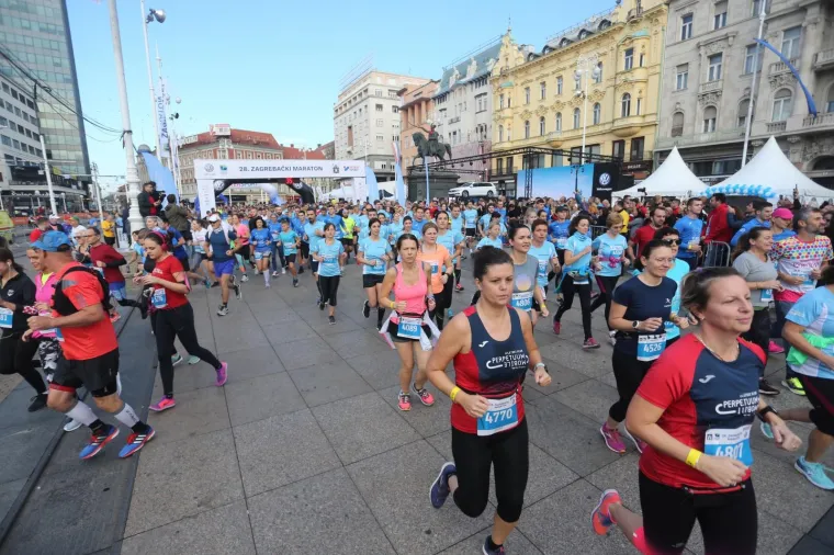 Metropolu preplavile stotine trkača: Amateri, sporta&scaron;i i zlatni olimpijci na Zagrebačkom maratonu