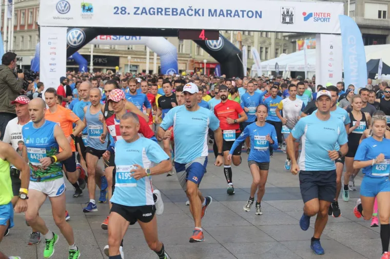 Metropolu preplavile stotine trkača: Amateri, sporta&scaron;i i zlatni olimpijci na Zagrebačkom maratonu