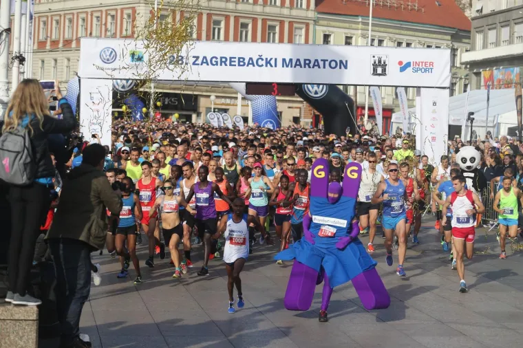 Metropolu preplavile stotine trkača: Amateri, sporta&scaron;i i zlatni olimpijci na Zagrebačkom maratonu