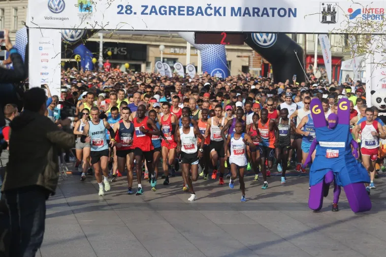 Metropolu preplavile stotine trkača: Amateri, sporta&scaron;i i zlatni olimpijci na Zagrebačkom maratonu