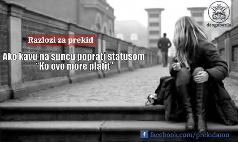 'Ako joj je Thompson ringtone': ''Razlozi za prekid'' stranica je koja će vam uljepšati dan