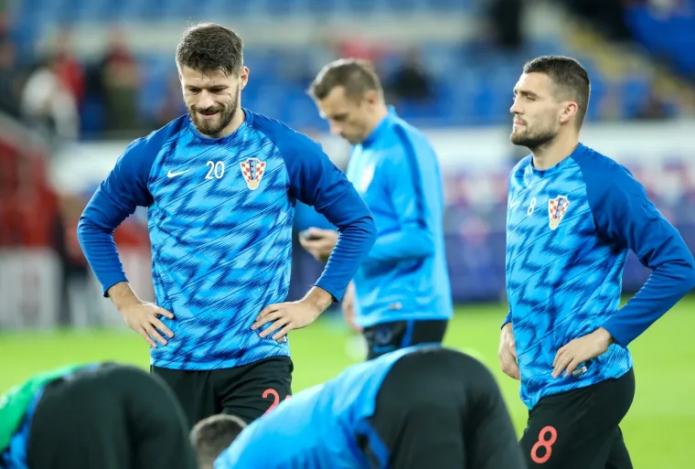 ZAGRIJAVANJE VATRENIH NA CARDIFF CITY STADIONU: U njihovim očima vidi se odlučnost