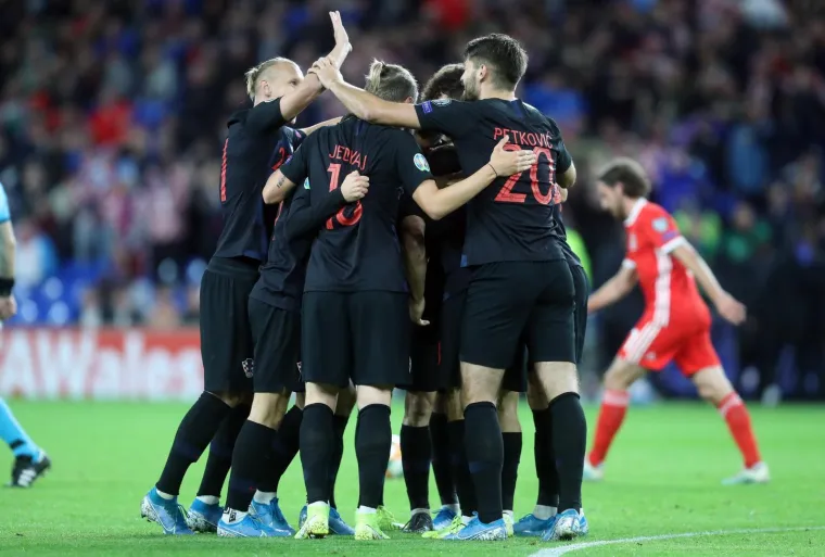 ODLIČNO JE POČELO: Pogledajte kako su Vatreni proslavili pogodak protiv Velšana