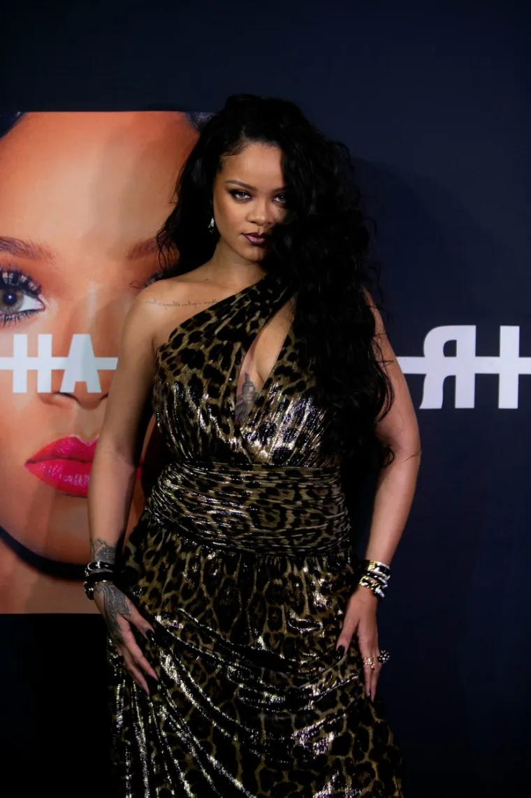 LJEPOTICA S BARBADOSA PLIJENILA POGLEDE U NEW YORKU: Rihanna u haljini leopard uzorka pokazala sve svoje draži