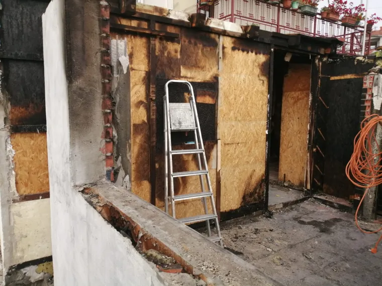 Svi su do&scaron;li pomoći obitelji Butković: Čistilo se zgari&scaron;te stana, tinejdžer koji je herojski spasio baku iza&scaron;ao iz bolnice