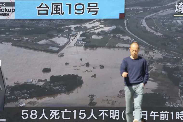 Hagibis pokazao svoju moć: 66 poginulih, razorena mjesta, ljudi u skloni&scaron;tima...