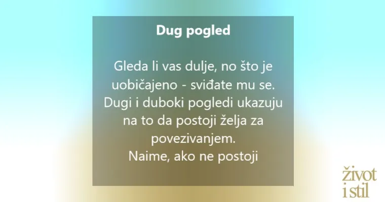 Govor tijela ga otkriva: Ovakvim pona&scaron;anjem mu&scaron;karac nesvjesno odaje da ste mu privlačni