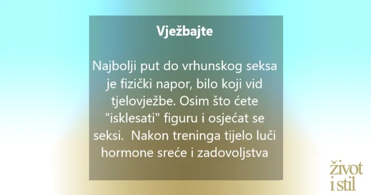 Usavr&scaron;avanje pod plahtama: 5 koraka do najboljeg seksa