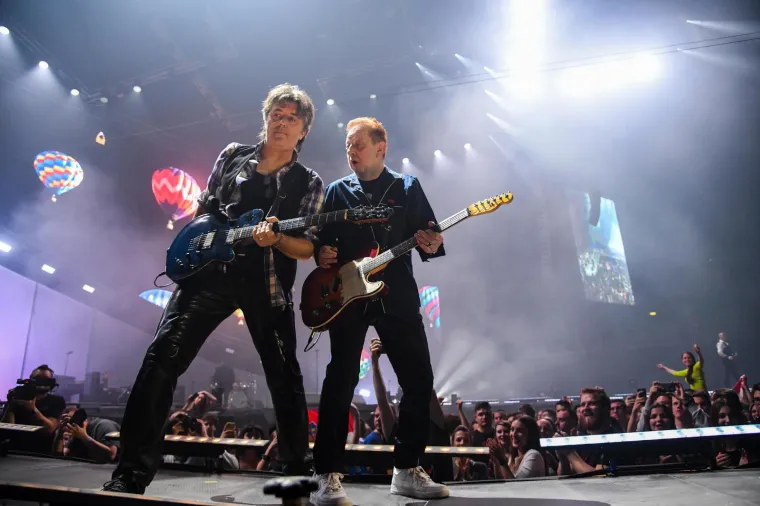Koncert grupe Prljavo kazalište u zagrebačkoj Areni povodom 30. godišnjice velikog koncerta održanog na Trgu bana Josipa Jelačića.