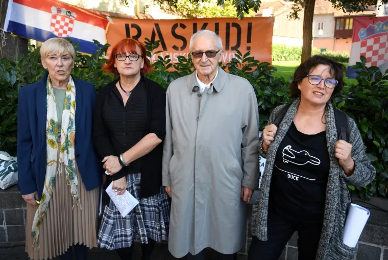 Prosvjed u Zagrebu protiv vatikanskih ugovora: 'Ne želimo da hijerarhija crkve odlučuje o na&scaron;im životima'