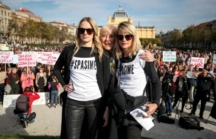 Prosvjed "Pravda za djevojčice" diljem Hrvatske: 'Imamo dru&scaron;tvo kao slučaj i zato ga moramo mijenjati'