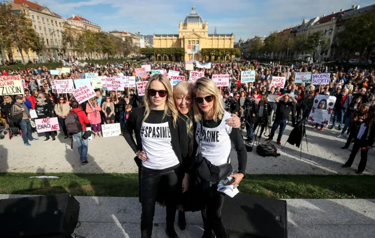 Prosvjed "Pravda za djevojčice" diljem Hrvatske: 'Imamo dru&scaron;tvo kao slučaj i zato ga moramo mijenjati'