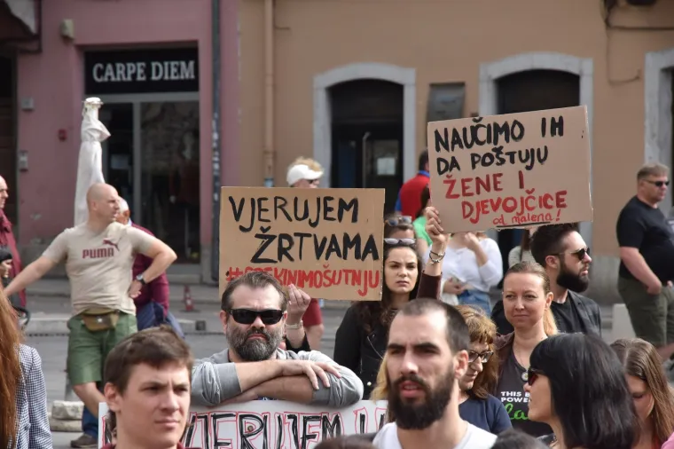 Prosvjed "Pravda za djevojčice" diljem Hrvatske: 'Imamo dru&scaron;tvo kao slučaj i zato ga moramo mijenjati'