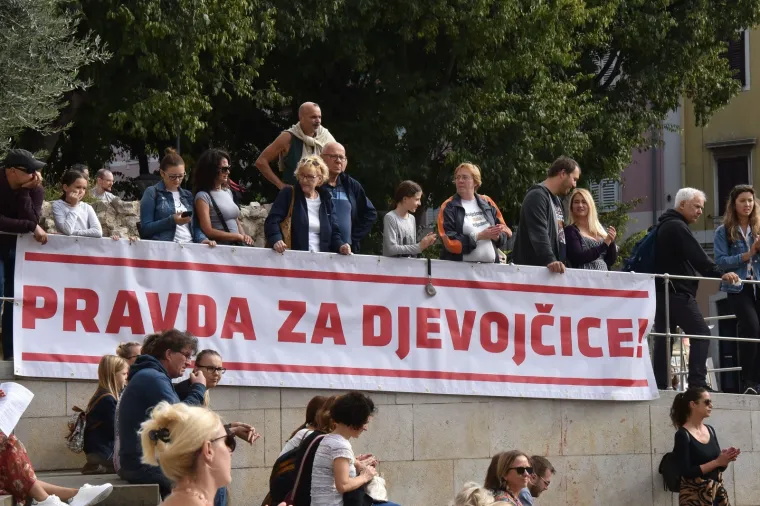 Prosvjed "Pravda za djevojčice" diljem Hrvatske: 'Imamo dru&scaron;tvo kao slučaj i zato ga moramo mijenjati'