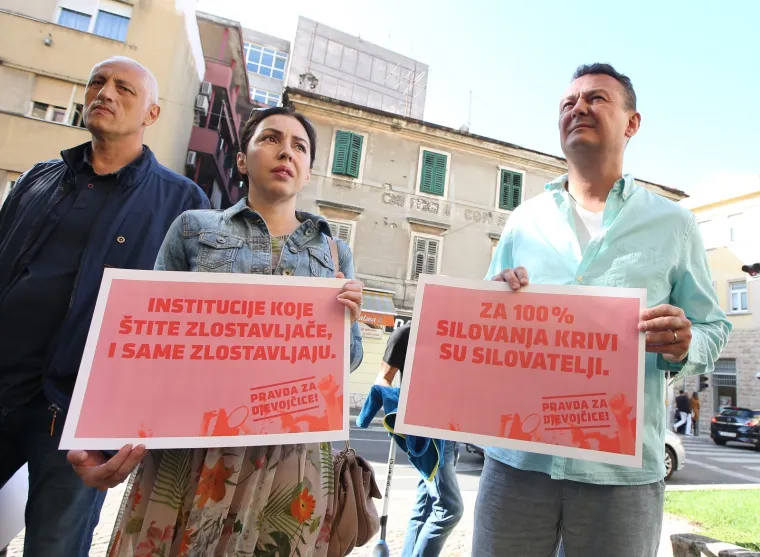 Prosvjed "Pravda za djevojčice" diljem Hrvatske: 'Imamo dru&scaron;tvo kao slučaj i zato ga moramo mijenjati'