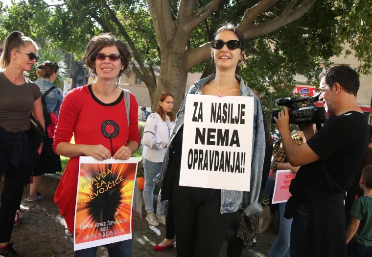 Prosvjed "Pravda za djevojčice" diljem Hrvatske: 'Imamo dru&scaron;tvo kao slučaj i zato ga moramo mijenjati'