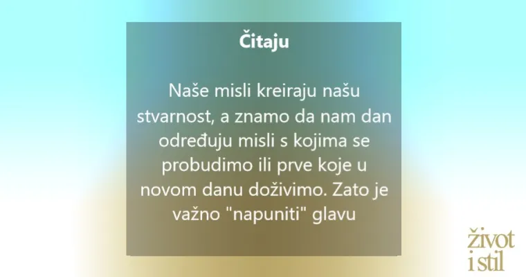 8 stvari koje zdravi i sretni ljudi čine svakog jutra
