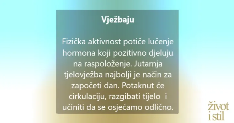 8 stvari koje zdravi i sretni ljudi čine svakog jutra