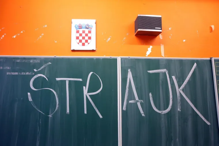 &Scaron;trajkaju osnovne i srednje &scaron;kole u cijeloj Hrvatskoj: U četvrtak im se pridružuju fakulteti