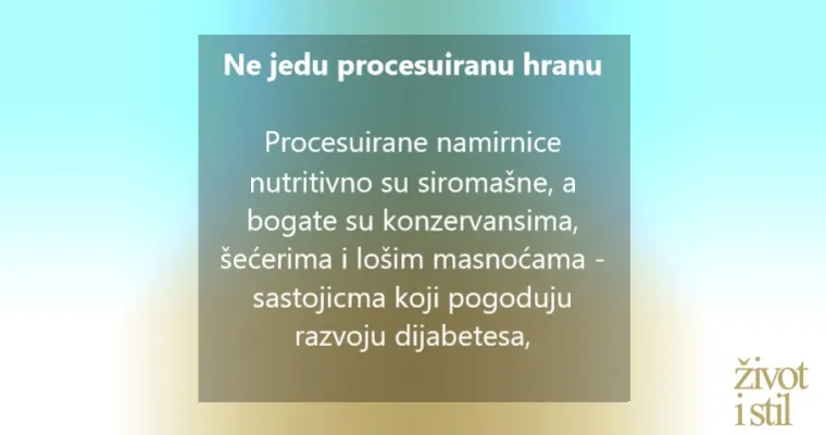 Želite li dugo biti živi i zdravi usvojite ove tri prehrambene navike najdugovječnijih ljudi na svijetu