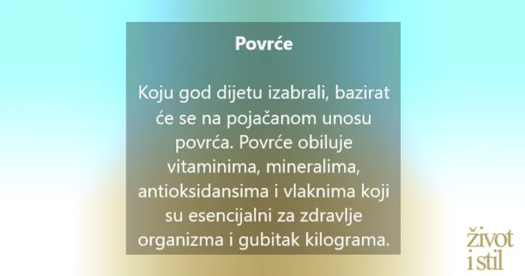 5 stvari koje su zajedničke najpopularnijim svjetskim dijetama