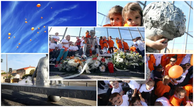 'Život leti kapetane': Draženu u čast poletjelo 55 balona! Djecu su pokazala koliko ga vole...