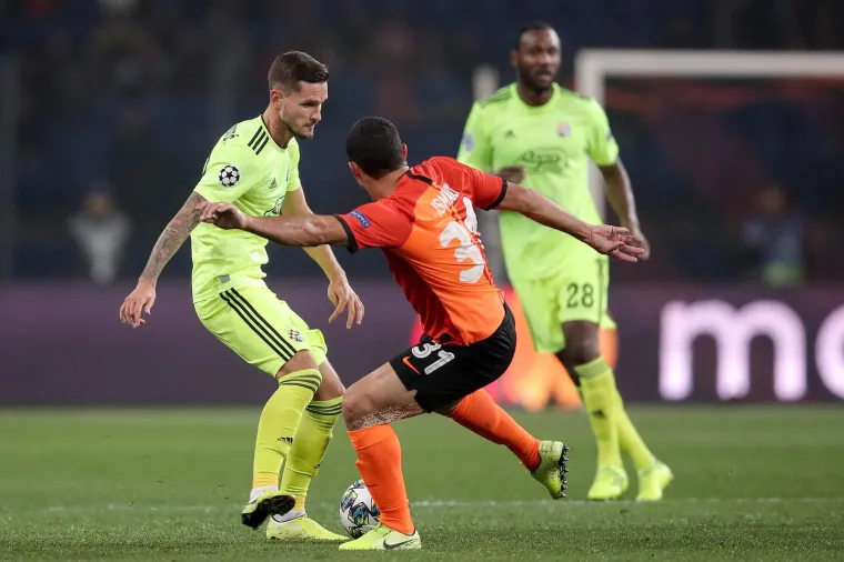 22.10.2019., OSK Metalist Stadion, Harkiv, Ukrajina - UEFA Liga prvaka, skupina C, 3. kolo, FC Shakhtar Donetsk - GNK Dinamo. Petar Stojanovic, Ismaily
Photo: Goran Stanzl/PIXSELL