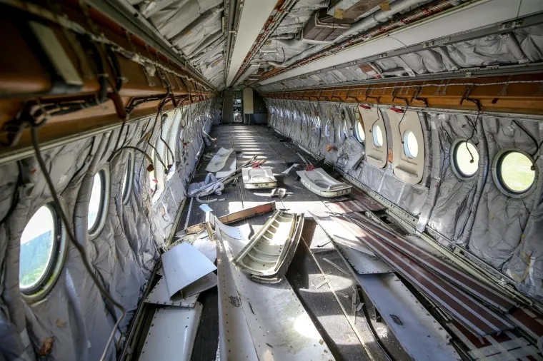 OVO JE AVION IZ ZAGORSKOG DVORI&Scaron;TA KOJI JE ODU&Scaron;EVIO HRVATE: Vlasnik ga namjerava preurediti i iznajmljivati za zabave