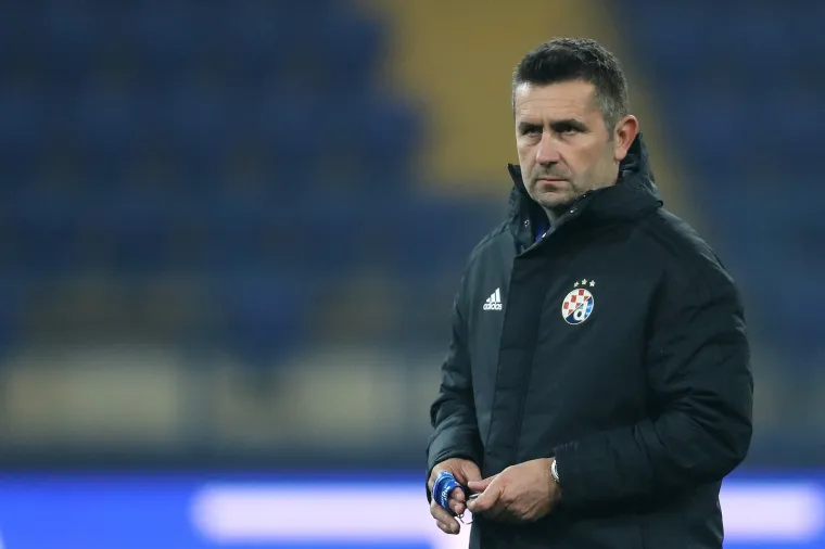 Trening nogometa&scaron;a Dinama na stadionu OSK Metalist uoči sutra&scaron;nje utakmice 3. kola UEFA Lige prvaka protiv &Scaron;ahtara iz Donjecka.  Photo: Goran Stanzl/PIXSELL