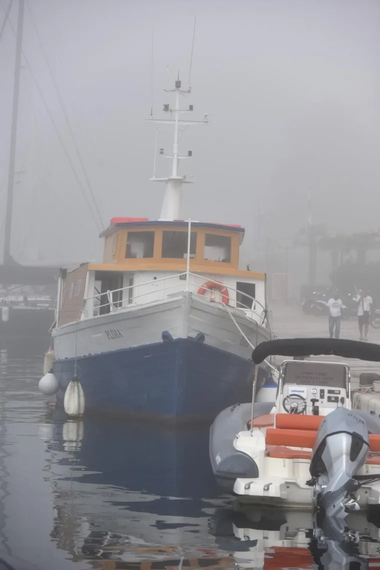 Jezive scene u &Scaron;ibeniku nisu omele građane: Pogledajte gustu maglu koja je grad zavila u sivo