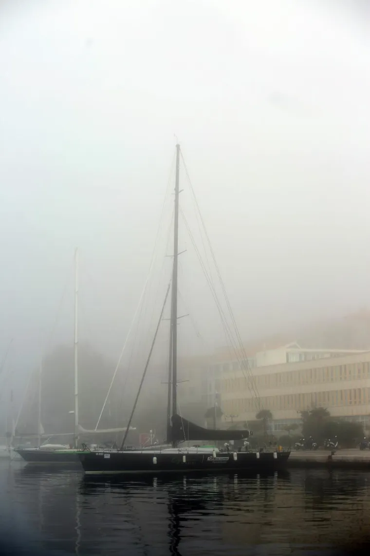 Jezive scene u &Scaron;ibeniku nisu omele građane: Pogledajte gustu maglu koja je grad zavila u sivo