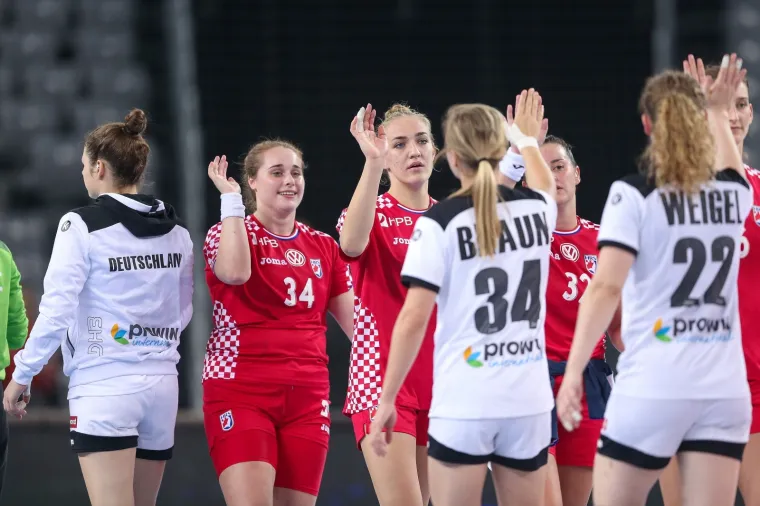 Hrvatice nakon lavovske borbe u Areni debitirale nerije&scaron;enim ishodom protiv moćne Njemačke