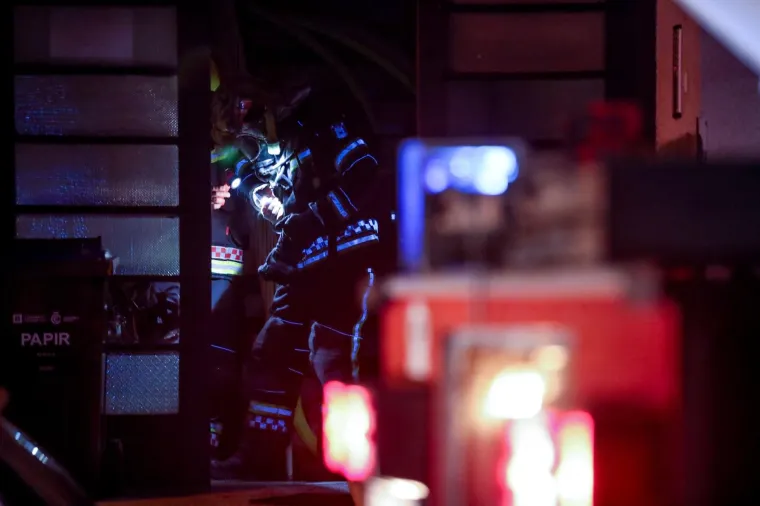 Buknuo požar na zagrebačkoj Folki: 'Čuli smo eksploziju, dimilo se, stra&scaron;no ne&scaron;to'