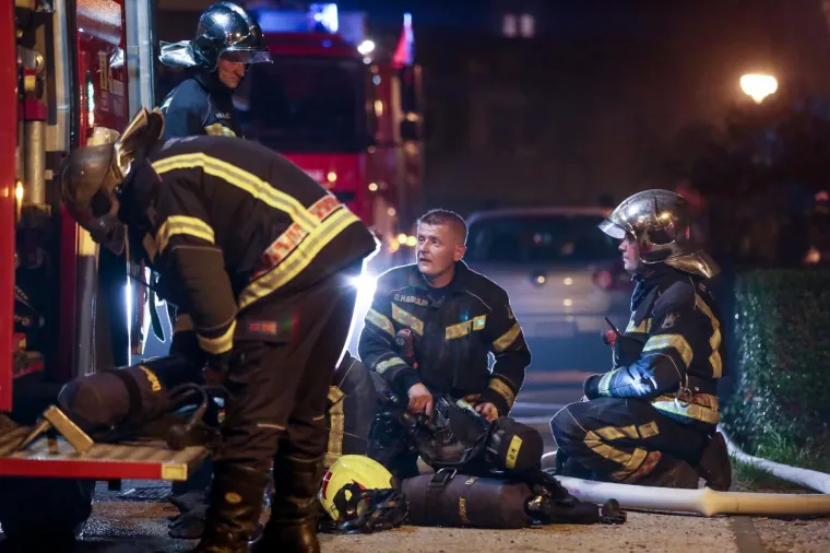 Buknuo požar na zagrebačkoj Folki: 'Čuli smo eksploziju, dimilo se, stra&scaron;no ne&scaron;to'
