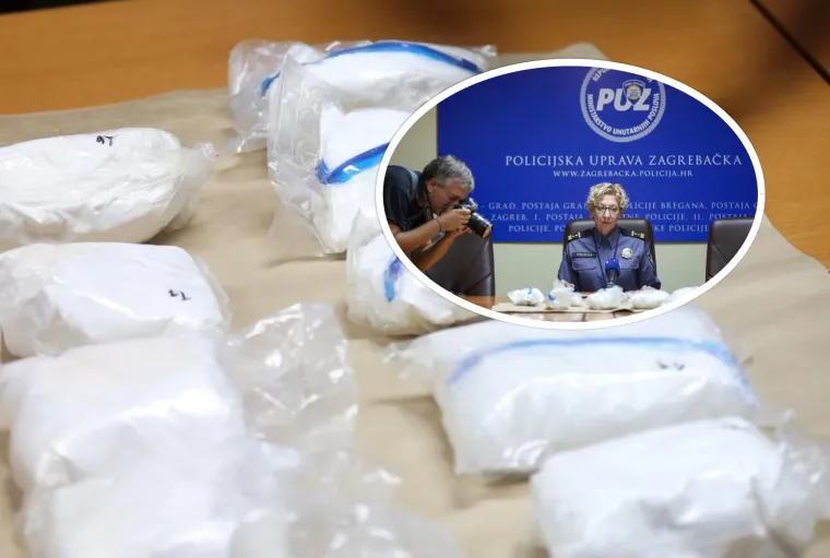 Najveća ovogodi&scaron;nja zapljena amfetamina u Zagrebu: Pas As nanju&scaron;io je plijen. Bilo je vi&scaron;e od 9 kg