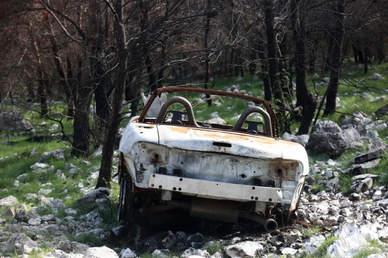Misterij zapaljenog kabrioleta još nije riješen: Tko je prije tri mjeseca sletio s autom u šumu?