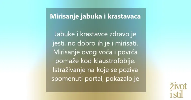 &Scaron;a&scaron;ave stvari koje činimo, a dobre su za zdravlje