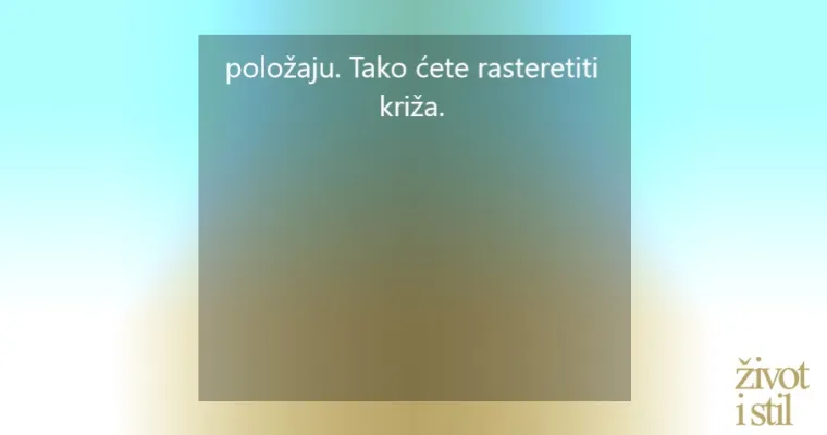 &Scaron;a&scaron;ave stvari koje činimo, a dobre su za zdravlje