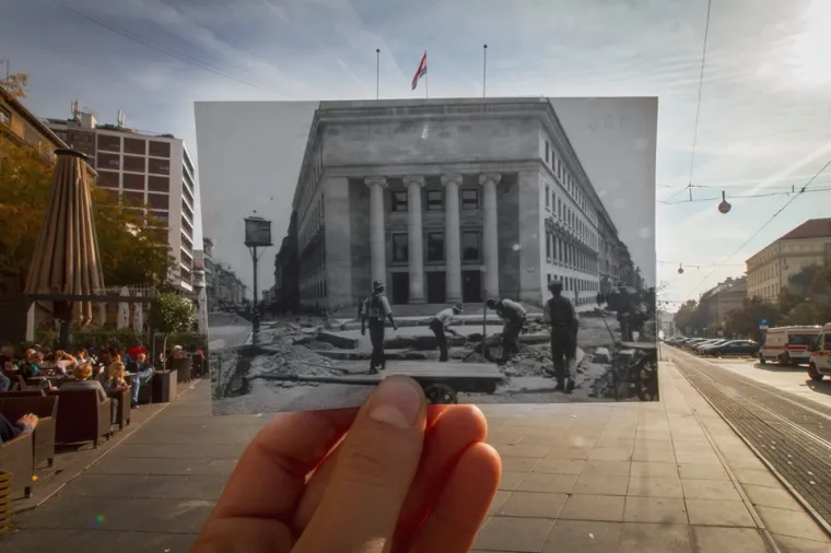 Kako je to nekad izgledalo: Prelijepe slike Zagreba 'prije i poslije' odu&scaron;evile su dru&scaron;tvene mreže