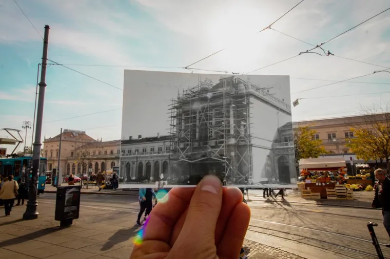 Kako je to nekad izgledalo: Prelijepe slike Zagreba 'prije i poslije' odu&scaron;evile su dru&scaron;tvene mreže