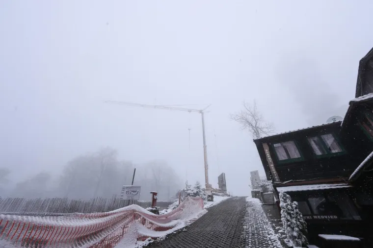 Zimske radosti na Sljemenu, pao je prvi snijeg!