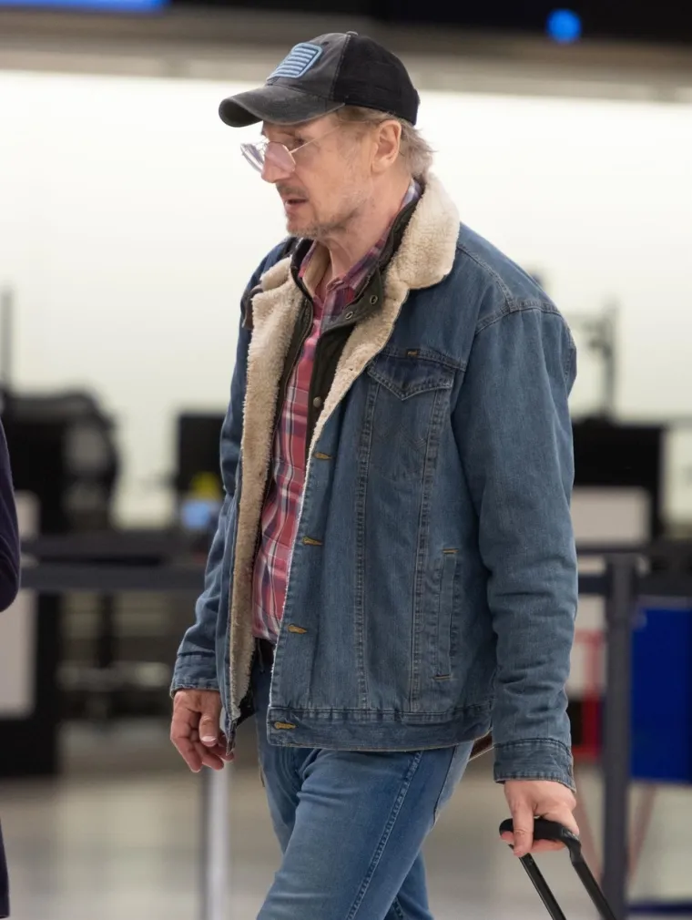 Glumac Liam Neeson na JFK aerodromu u New Yorku
