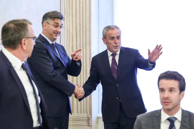 Plenković s Bandićem razgovara o zagrebačkim projektima