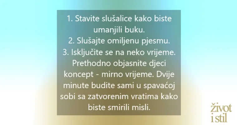 30 načina na koje se možete smiriti i obnoviti kada vas roditeljstvo iscrpi