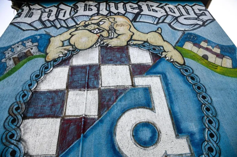 Plava boja vlada Zagrebom: Pogledajte u kojem se kvartu nalaze najljepši grafiti i murali posvećeni Dinamu!
