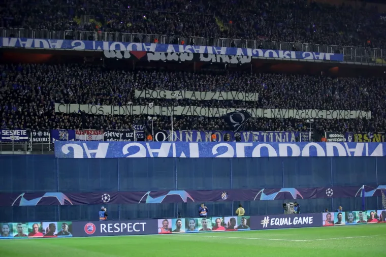 Drama u Ligi prvaka: Dinamo u zadnjoj minuti ispustio pobjedu u fantastičnoj atmosferi Maksimira