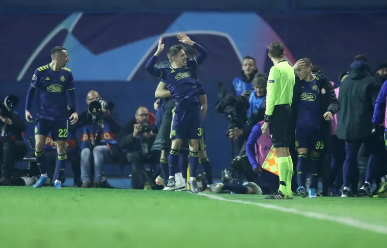 Drama u Ligi prvaka: Dinamo u zadnjoj minuti ispustio pobjedu u fantastičnoj atmosferi Maksimira