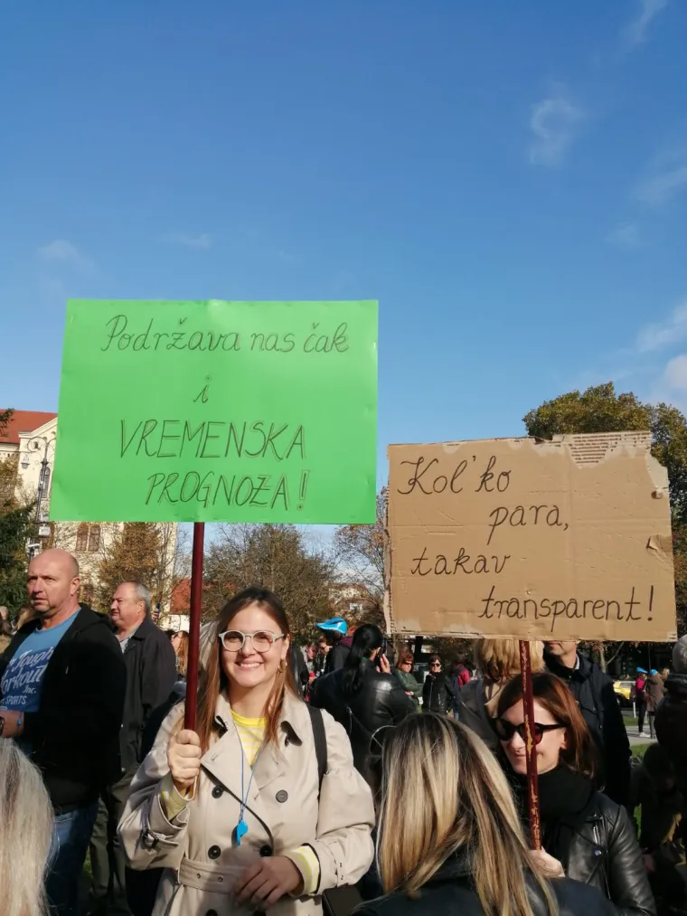 Prosvjetari pred Vladom: 'Mi bismo radije bili u razredima s na&scaron;im učenicima'