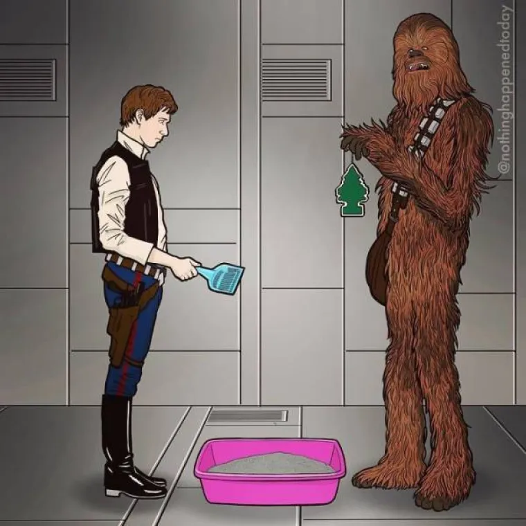 Ilustrator Ed Harrington već dulje vrijeme se zabavlja popularnim likovima iz nađeg djetinjstva prikazujući ih u svakodnevnom izdanju, ili se referirajući na poznate scene iz filmova. Njegov Skeleton u opu&scaron;tebnom izdanju već je postao meme, no i drugi likovi nisu ni&scaron;ta manje zabavni. Dodu&scaron;e, od &Scaron;trumfa bi lako mogli dobiti noćne more