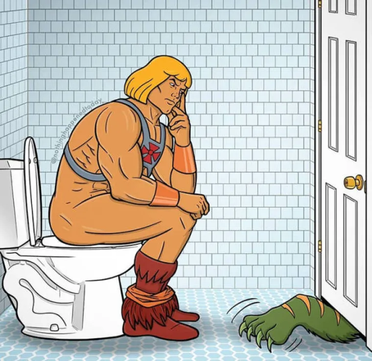 JUNACI IZ DJETINJSTVA U IZDANJU U KOJEM IH NISTE VIDJELI: Njegov Skeletor je već postao viralan, a od &Scaron;trumfa bi mogli imati noćne more